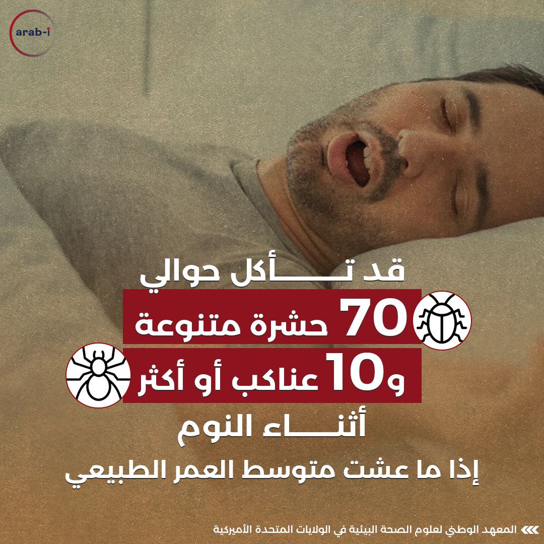 كم حشرة ستأكل في حياتك ؟